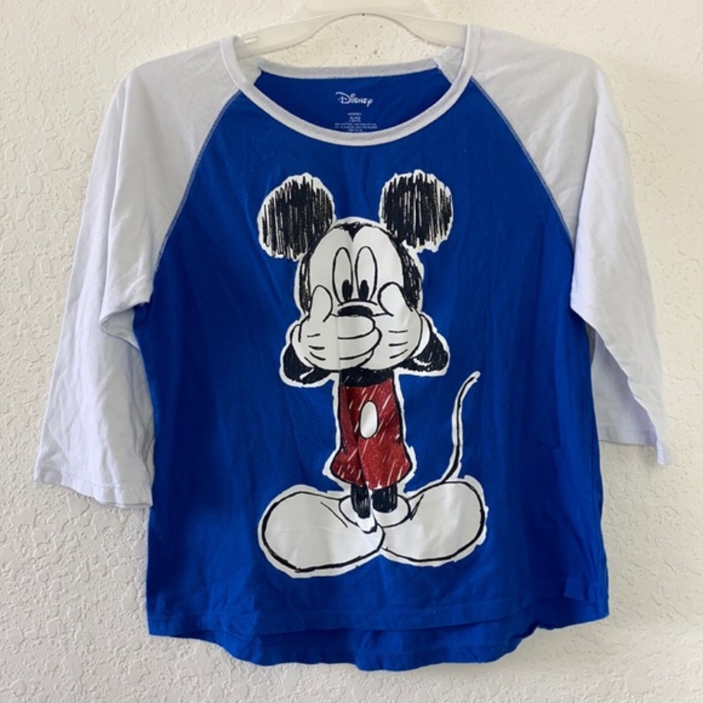 ✅Girls Disney Mickey Mouse Shirt Size XL